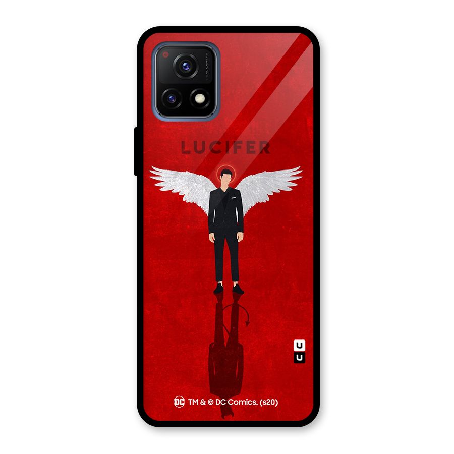 Lucifer Archangel Shadow Glass Back Case for Vivo Y72 5G