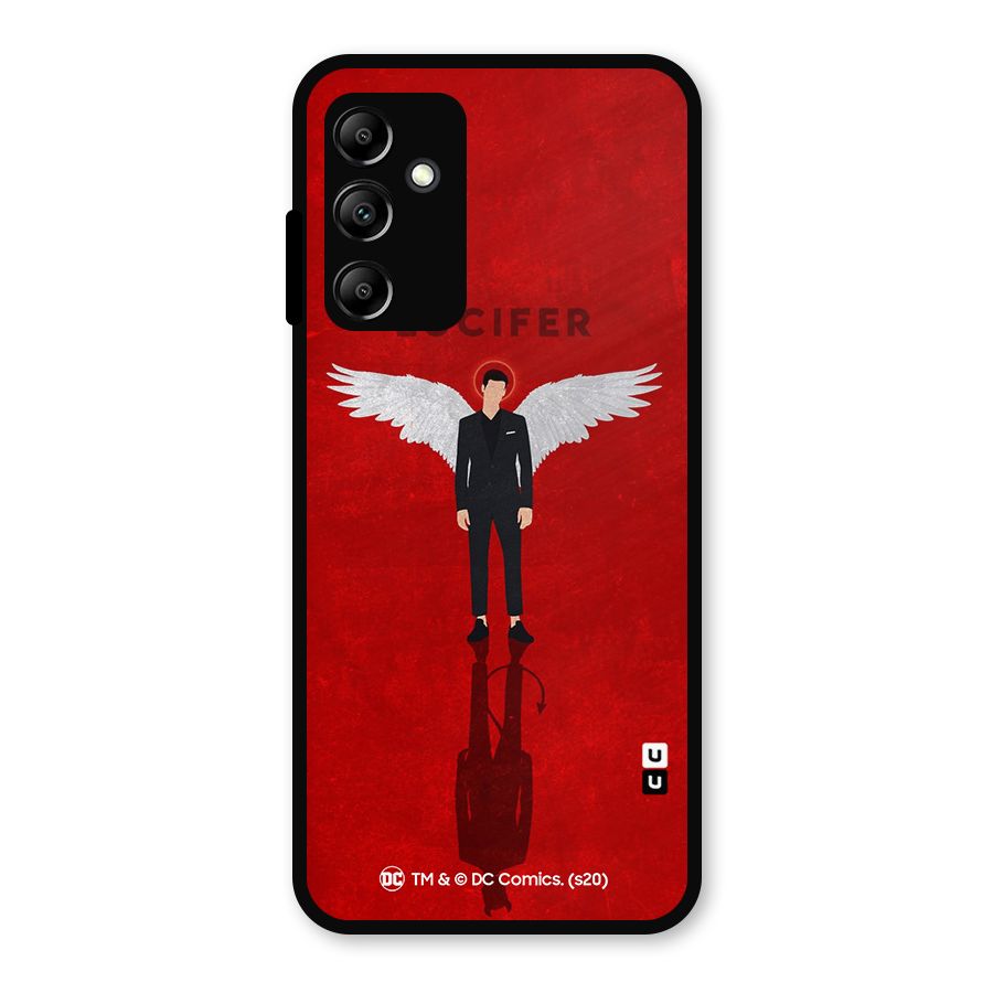 Lucifer Archangel Shadow Metal Back Case for Galaxy A14 5G
