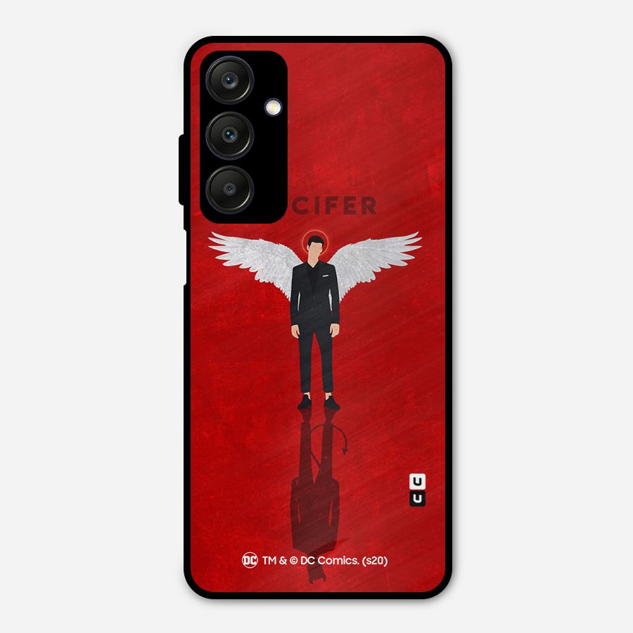 Lucifer Archangel Shadow Metal Back Case for Galaxy A25 5G