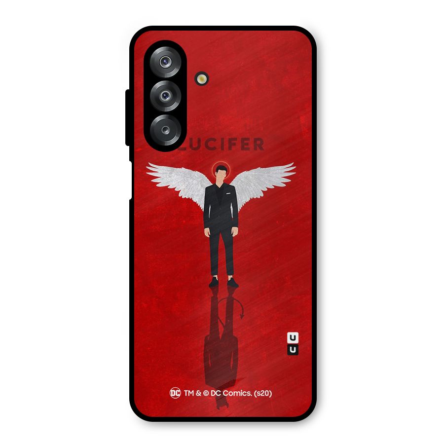 Lucifer Archangel Shadow Metal Back Case for Galaxy A26