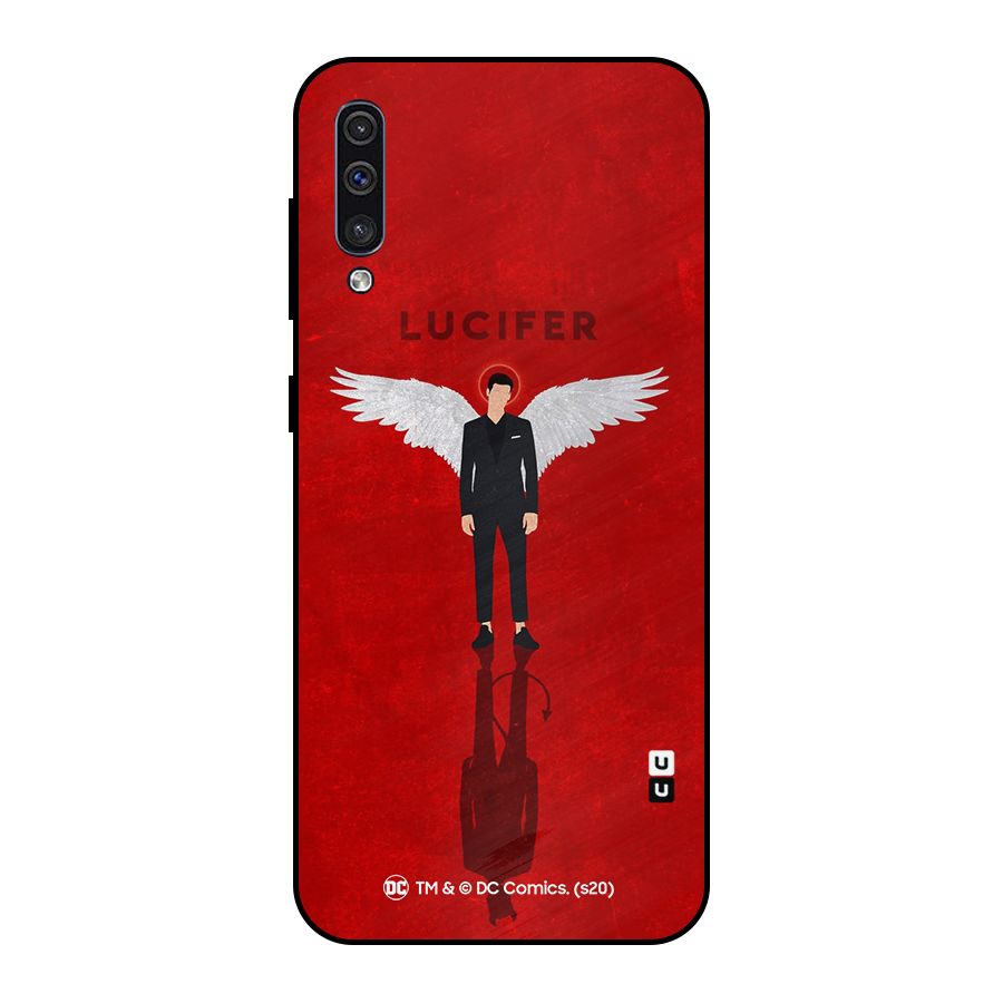 Lucifer Archangel Shadow Metal Back Case for Galaxy A50s