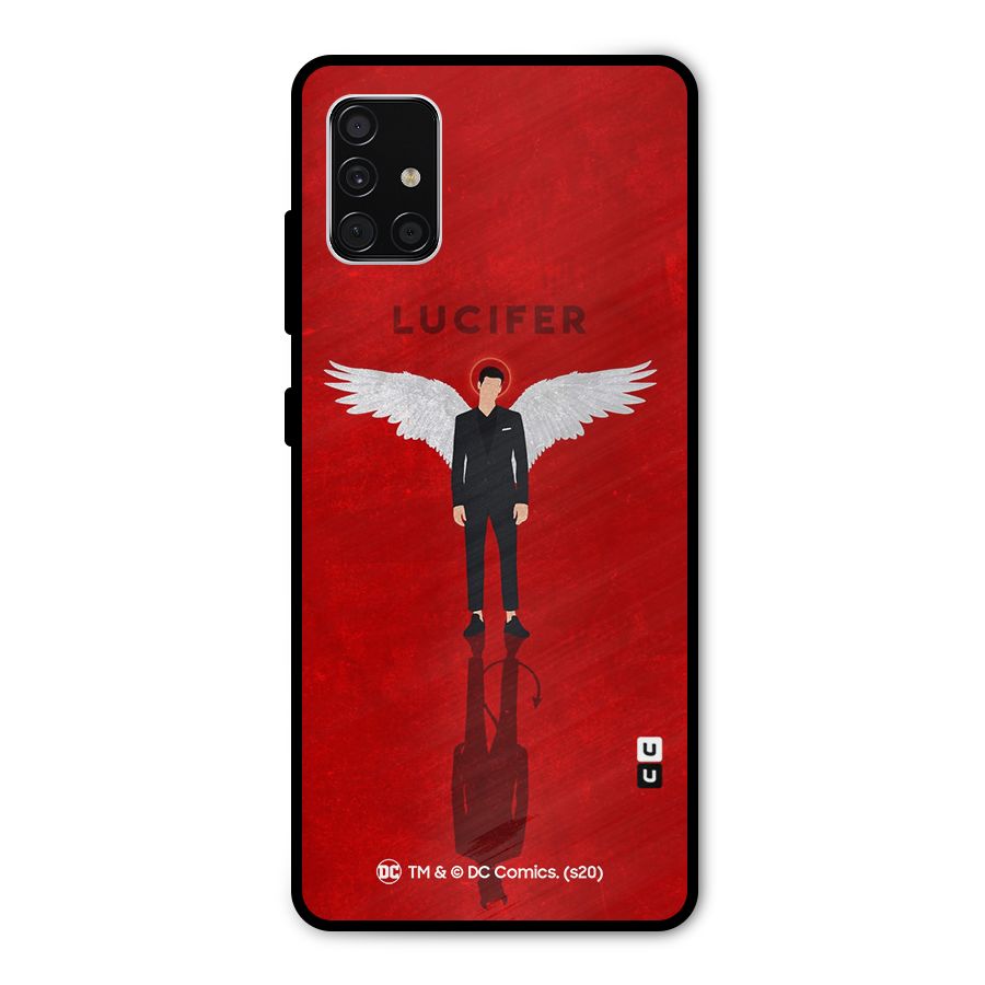 Lucifer Archangel Shadow Metal Back Case for Galaxy A51
