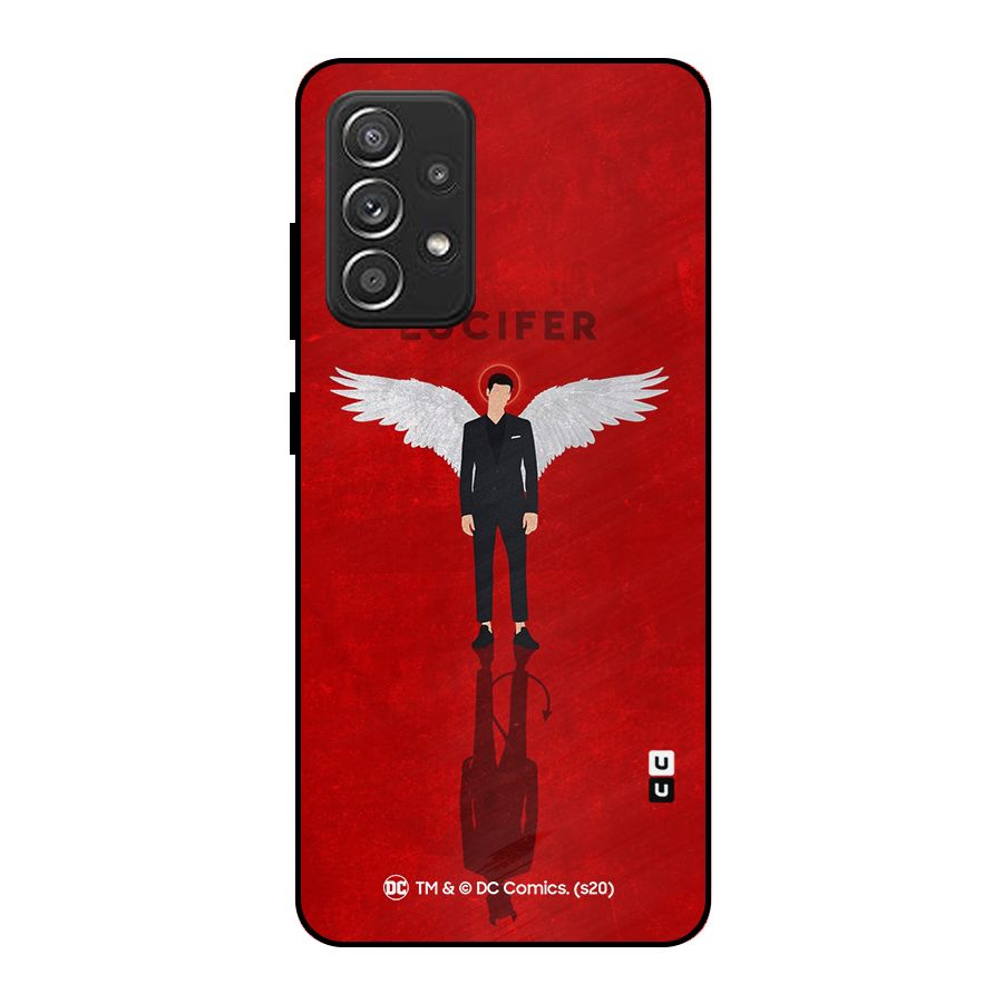 Lucifer Archangel Shadow Metal Back Case for Galaxy A52s 5G