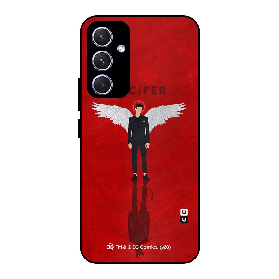 Lucifer Archangel Shadow Metal Back Case for Galaxy A54