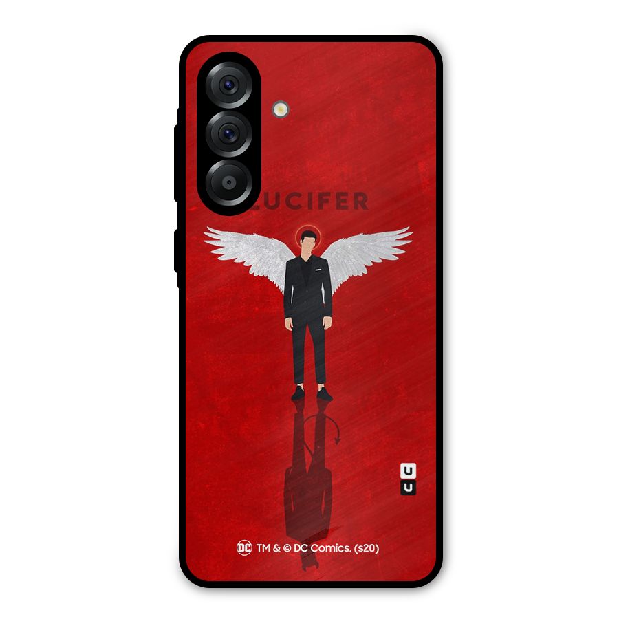Lucifer Archangel Shadow Metal Back Case for Galaxy A56