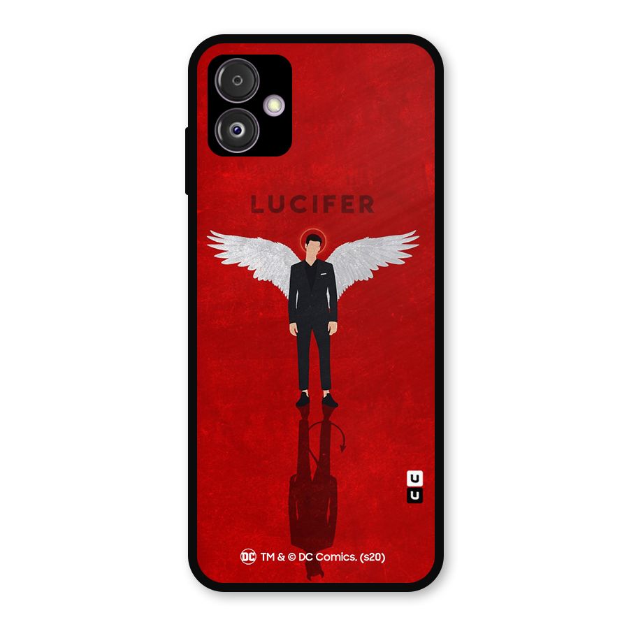 Lucifer Archangel Shadow Metal Back Case for Galaxy F14
