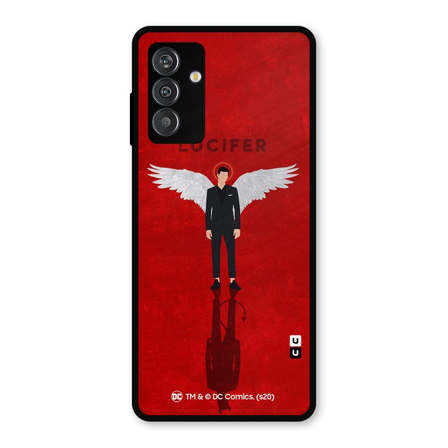 Lucifer Archangel Shadow Metal Back Case for Galaxy M14 5G