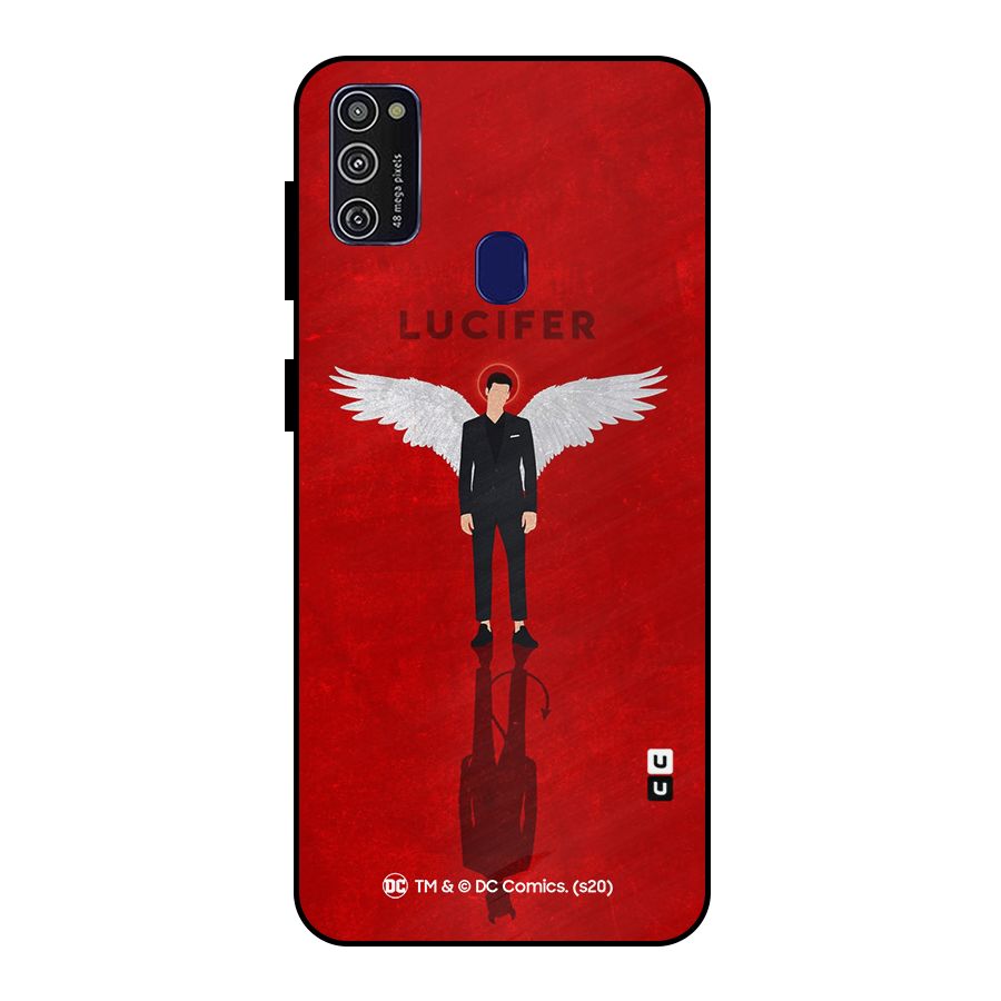 Lucifer Archangel Shadow Metal Back Case for Galaxy M21