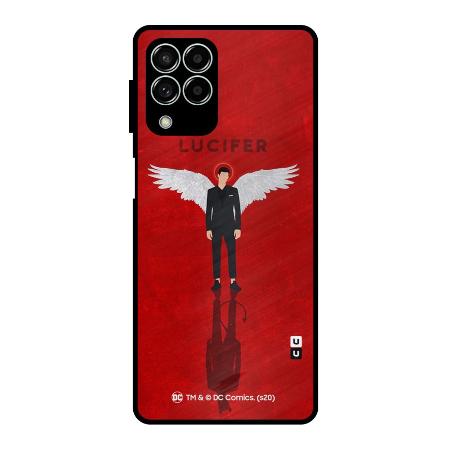 Lucifer Archangel Shadow Metal Back Case for Galaxy M33