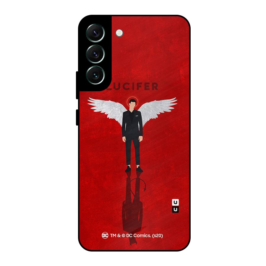 Lucifer Archangel Shadow Metal Back Case for Galaxy S22 Plus 5G