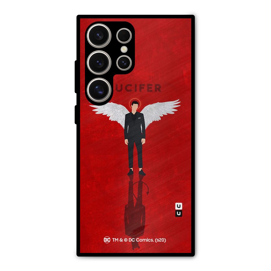 Lucifer Archangel Shadow Metal Back Case for Galaxy S24 Ultra