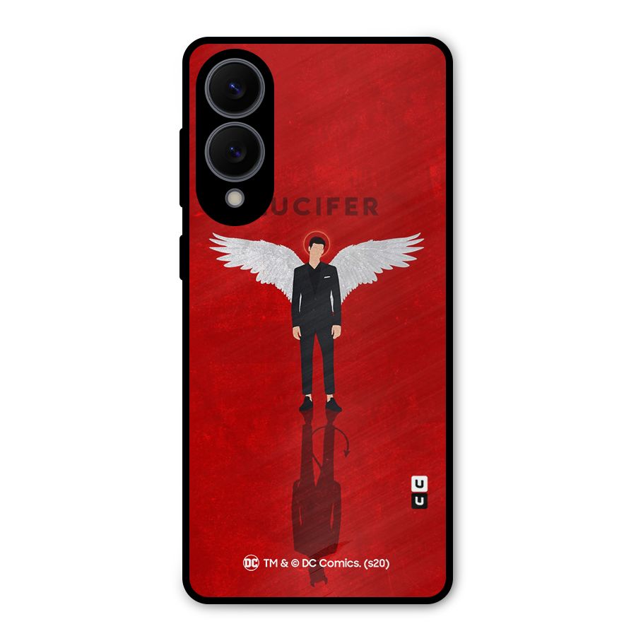 Lucifer Archangel Shadow Metal Back Case for Galaxy S25 Edge