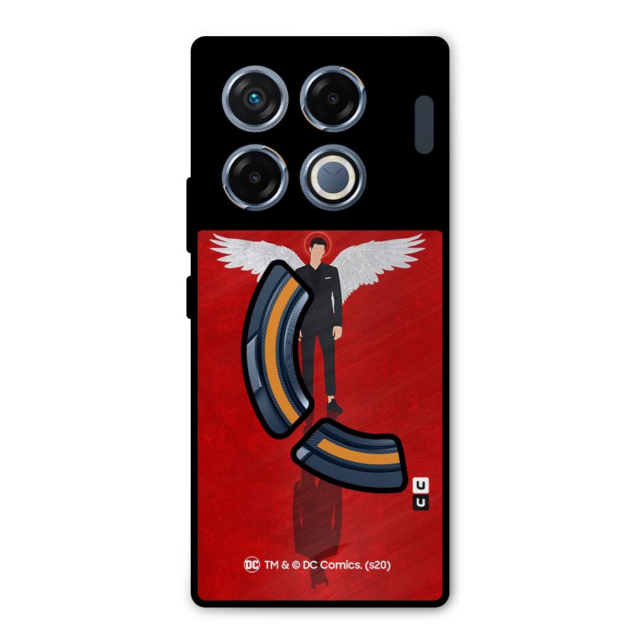 Lucifer Archangel Shadow Metal Back Case for Infinix GT 20 Pro