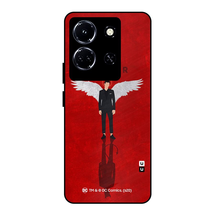 Lucifer Archangel Shadow Metal Back Case for Infinix Note 30 5G