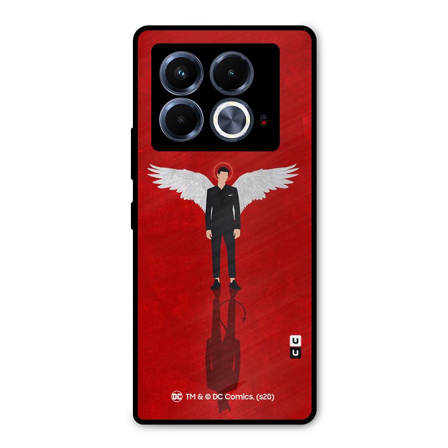Lucifer Archangel Shadow Metal Back Case for Infinix Note 40 5G