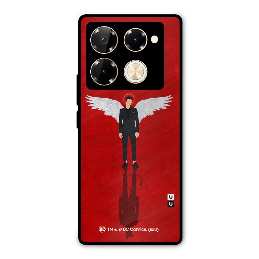 Lucifer Archangel Shadow Metal Back Case for Infinix Note 40 Pro Plus