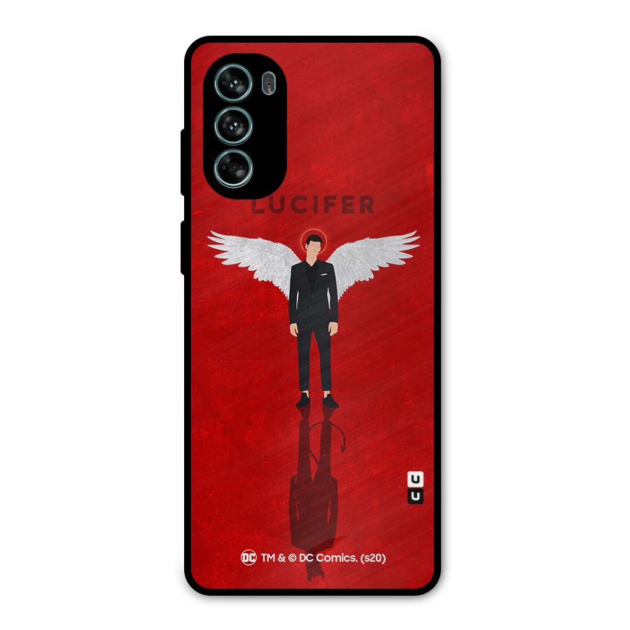 Lucifer Archangel Shadow Metal Back Case for Moto G62