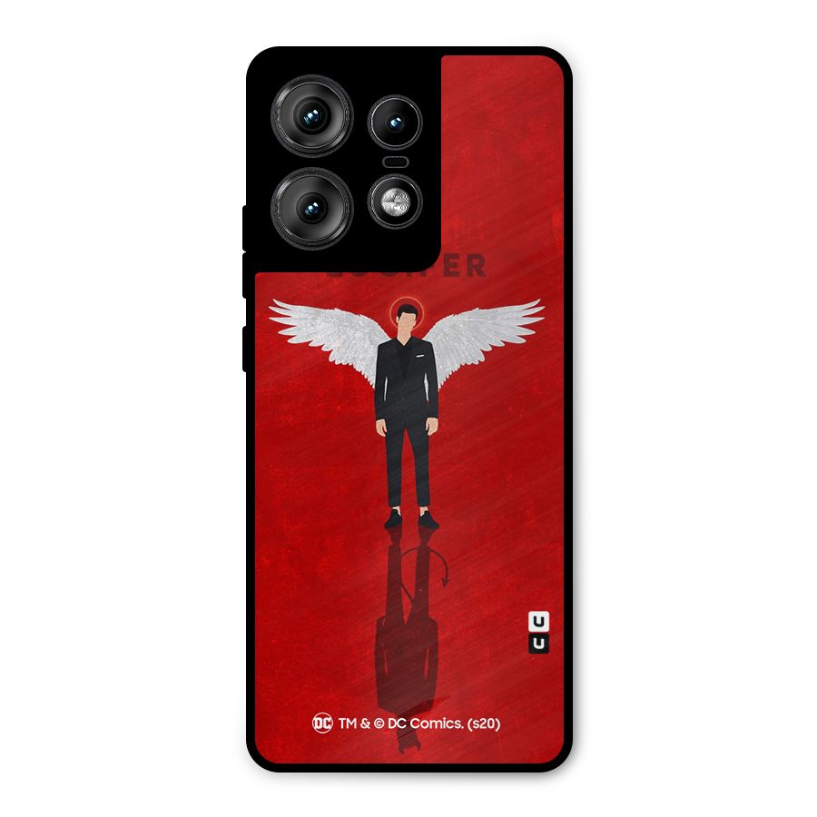 Lucifer Archangel Shadow Metal Back Case for Motorola Edge 50 Pro