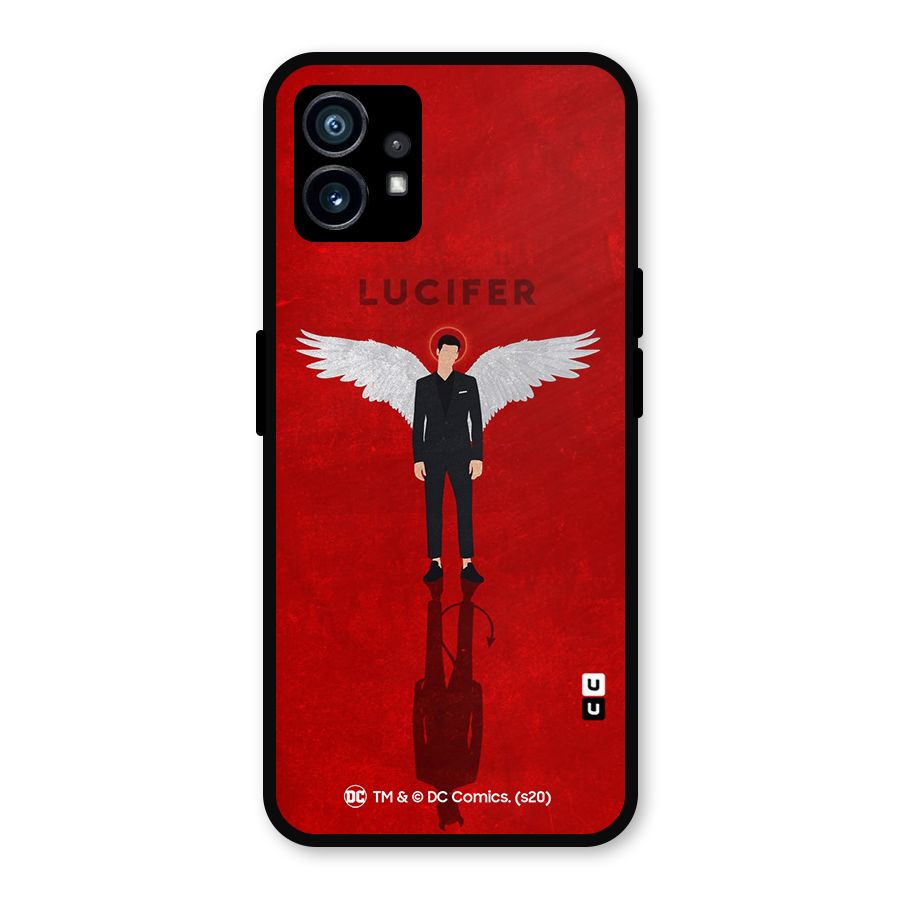 Lucifer Archangel Shadow Metal Back Case for Nothing Phone 1