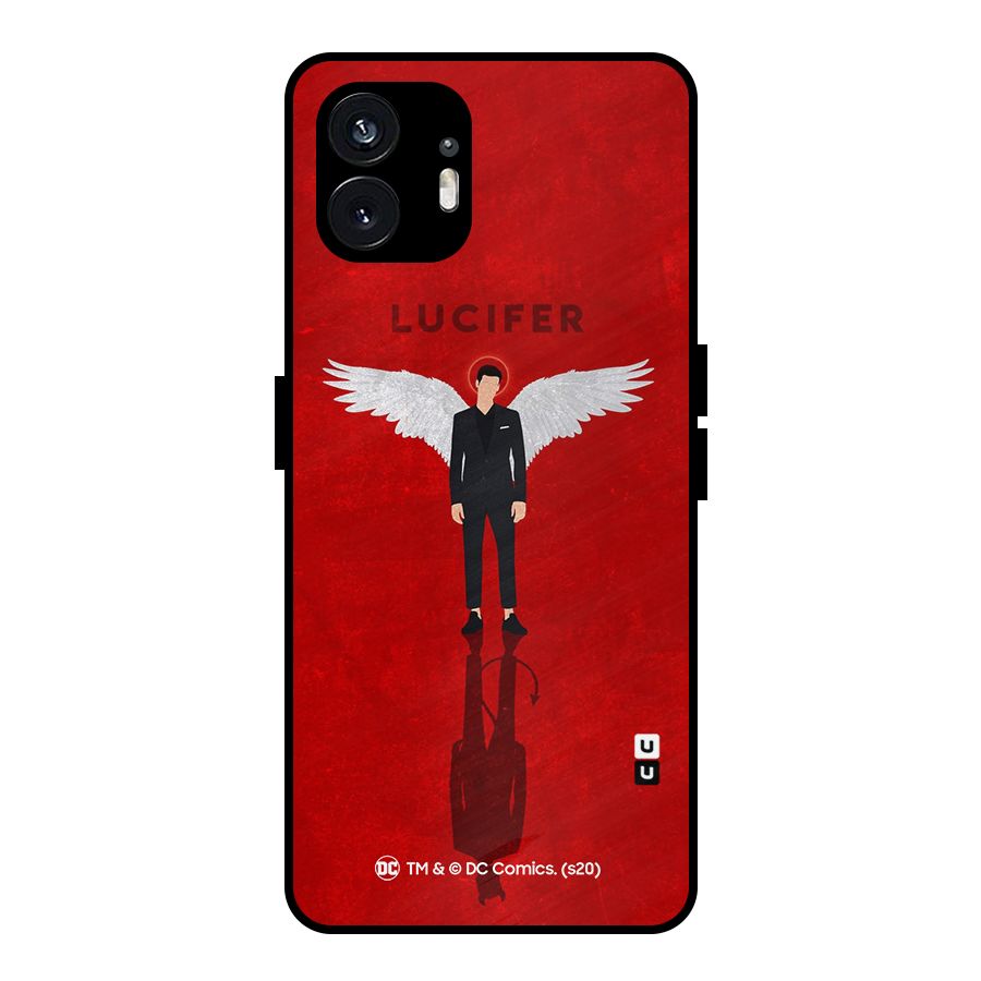 Lucifer Archangel Shadow Metal Back Case for Nothing Phone 2