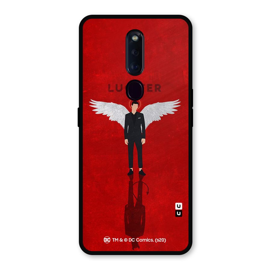 Lucifer Archangel Shadow Metal Back Case for Oppo F11 Pro