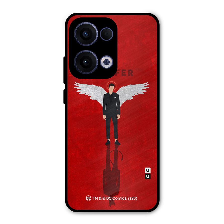 Lucifer Archangel Shadow Metal Back Case for Oppo Reno13