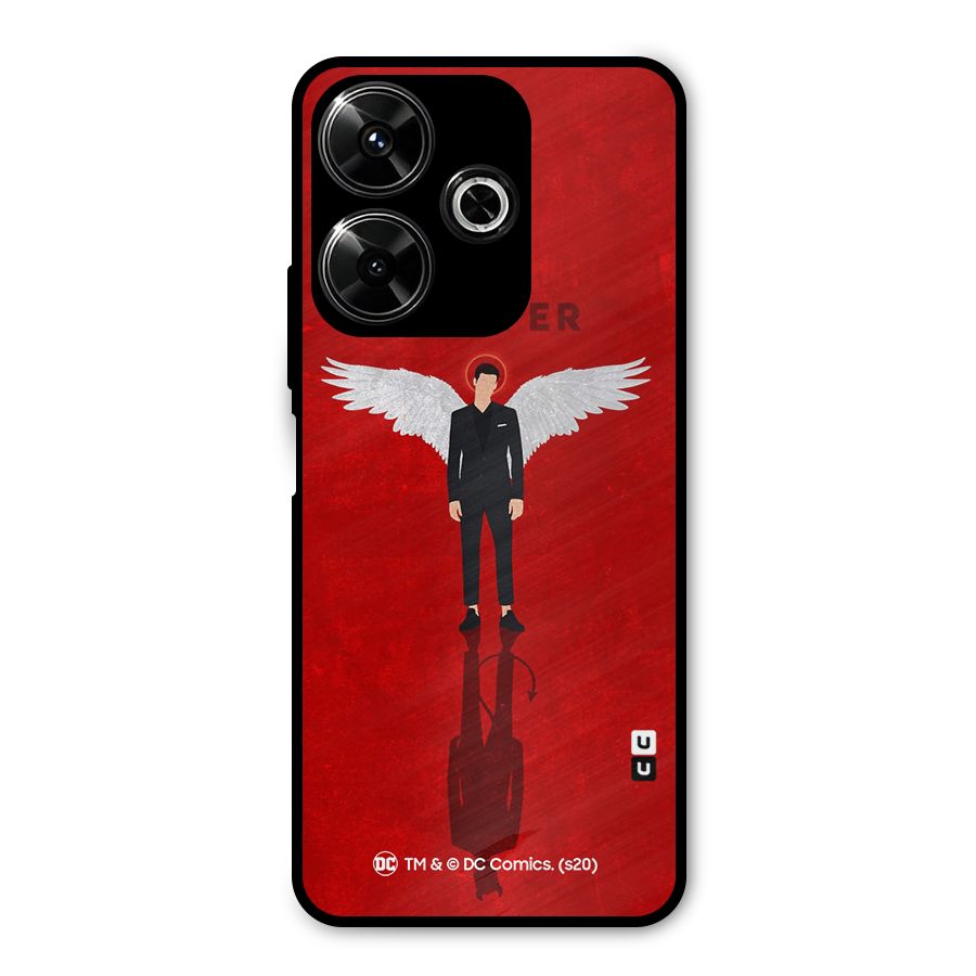 Lucifer Archangel Shadow Metal Back Case for Poco M6 Plus