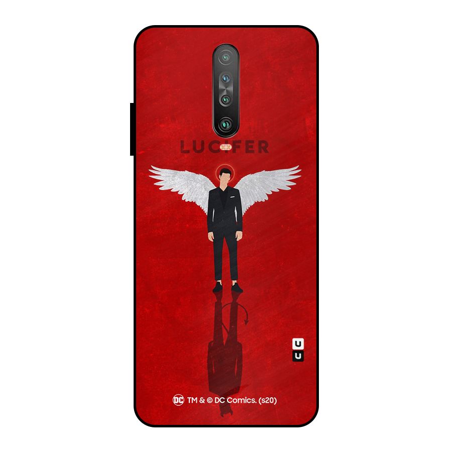 Lucifer Archangel Shadow Metal Back Case for Poco X2