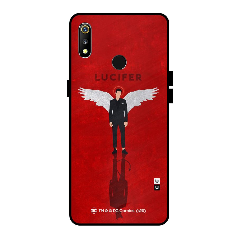 Lucifer Archangel Shadow Metal Back Case for Realme 3
