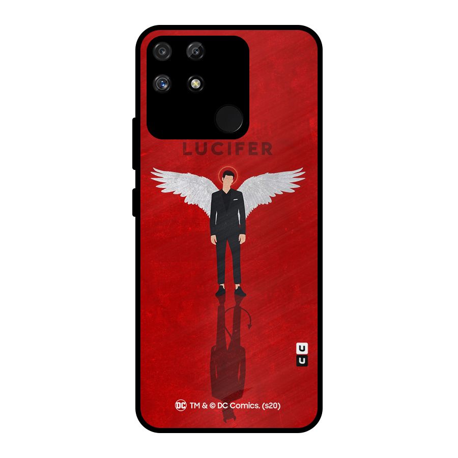 Lucifer Archangel Shadow Metal Back Case for Realme Narzo 50A