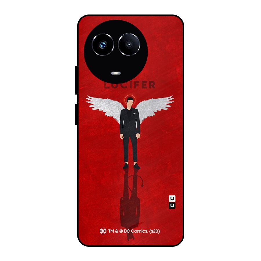 Lucifer Archangel Shadow Metal Back Case for Realme Narzo 60X
