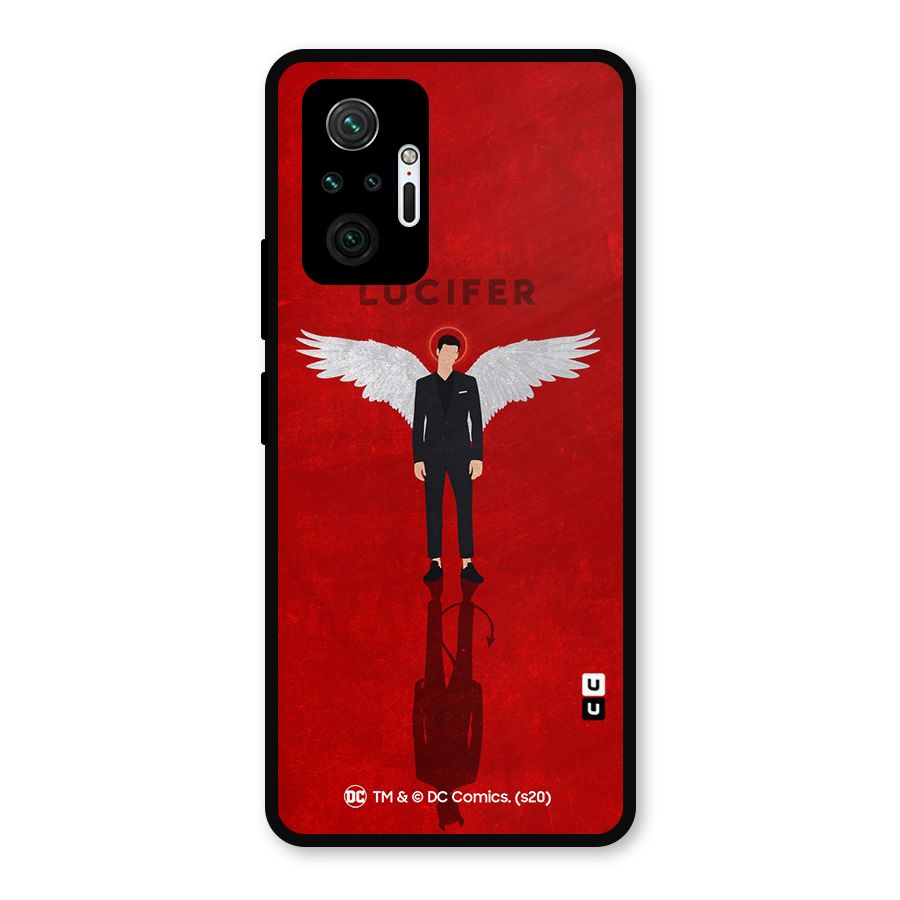 Lucifer Archangel Shadow Metal Back Case for Redmi Note 10 Pro