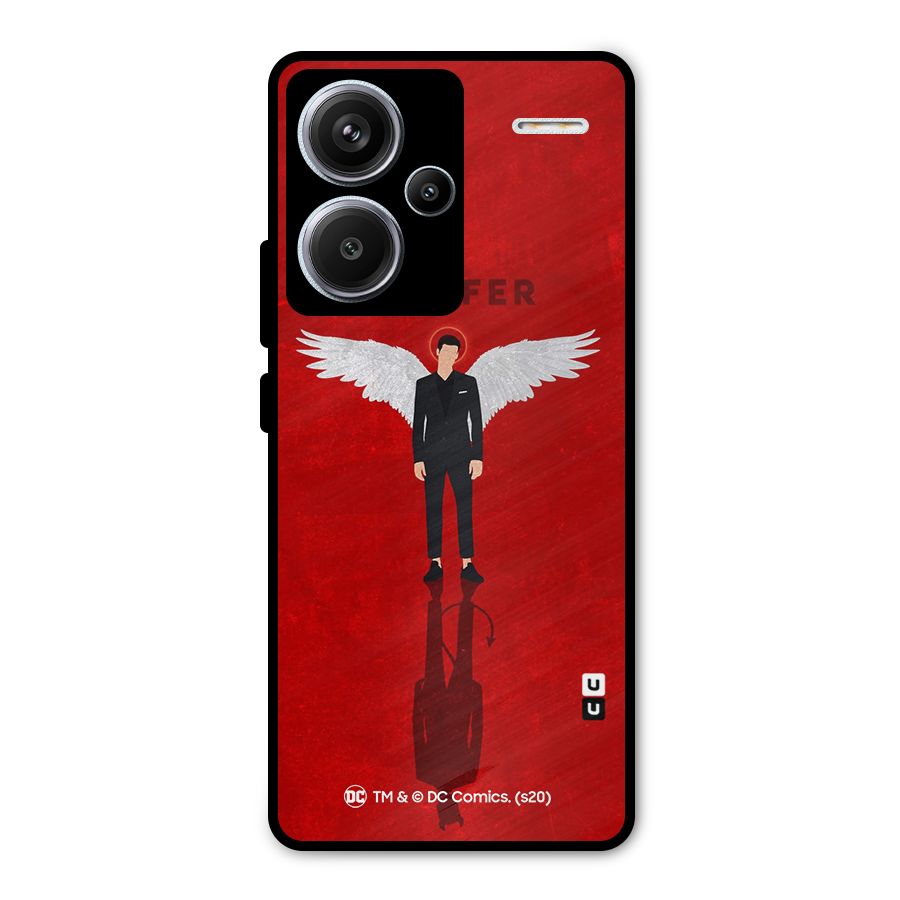 Lucifer Archangel Shadow Metal Back Case for Redmi Note 13 Pro Plus