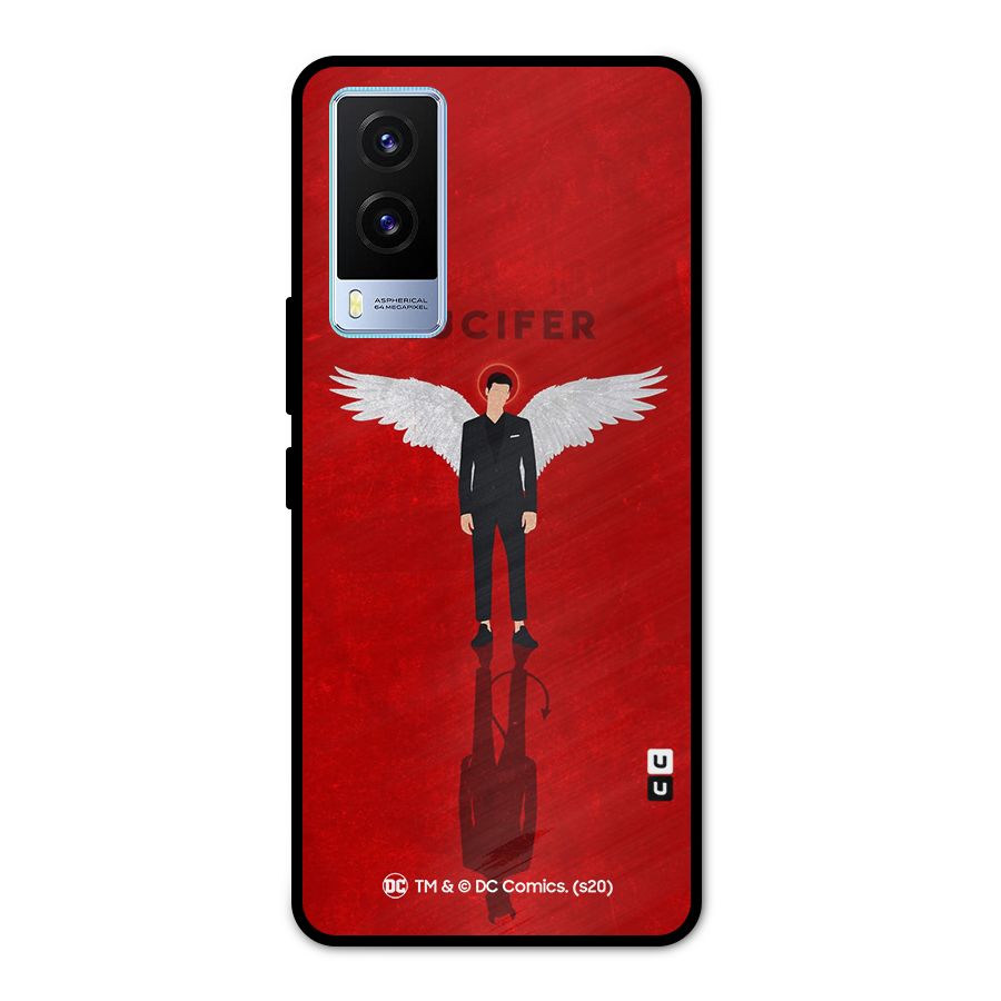 Lucifer Archangel Shadow Metal Back Case for Vivo V21e 5G