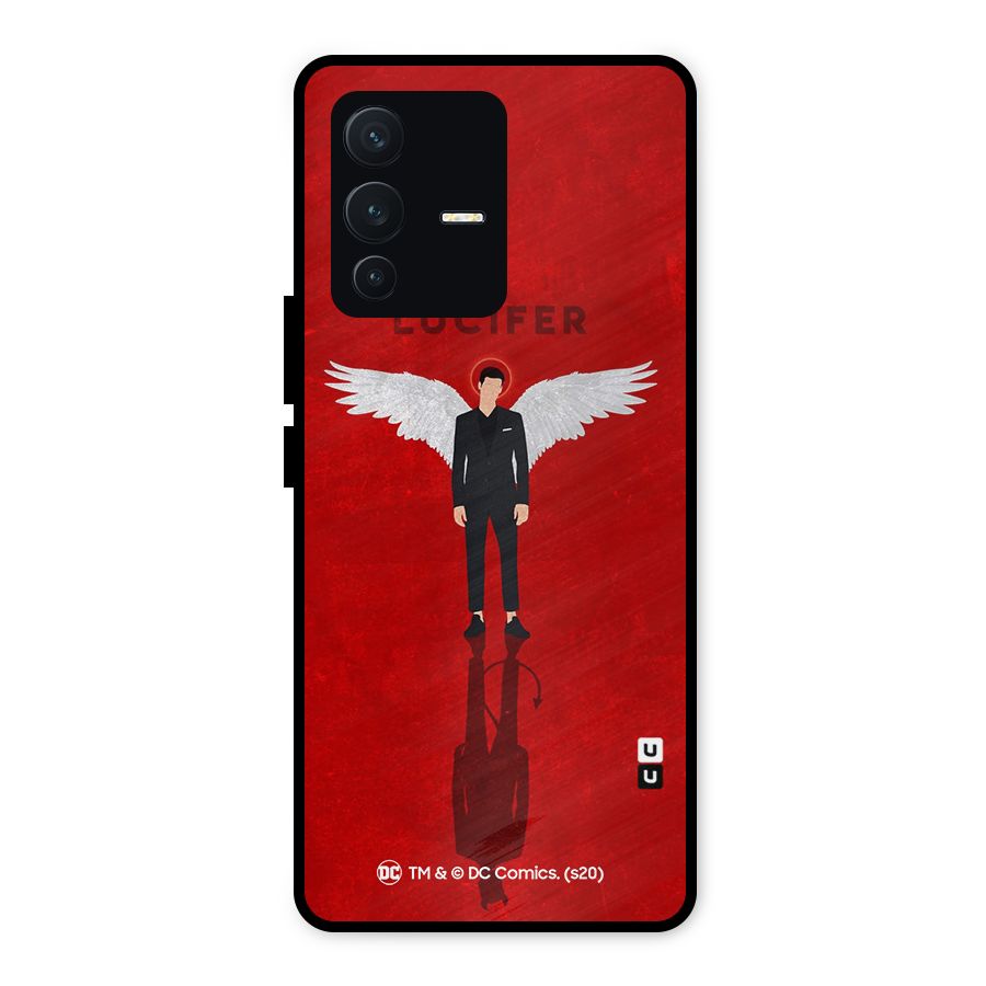 Lucifer Archangel Shadow Metal Back Case for Vivo V23 5G