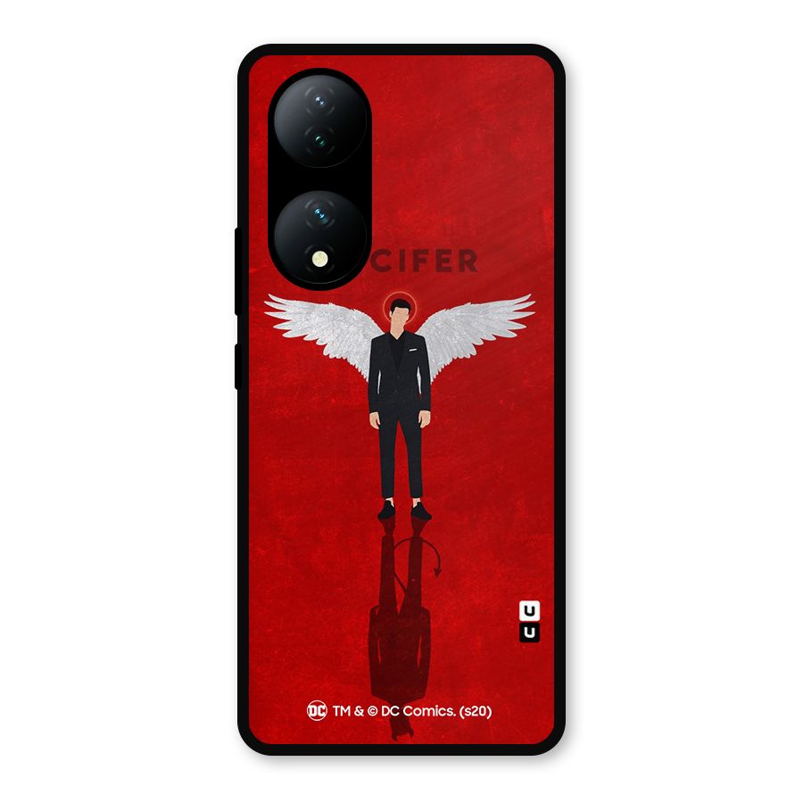 Lucifer Archangel Shadow Metal Back Case for Vivo Y100a