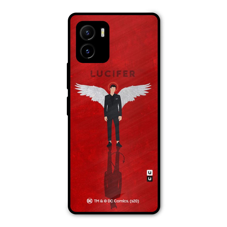Lucifer Archangel Shadow Metal Back Case for Vivo Y15s