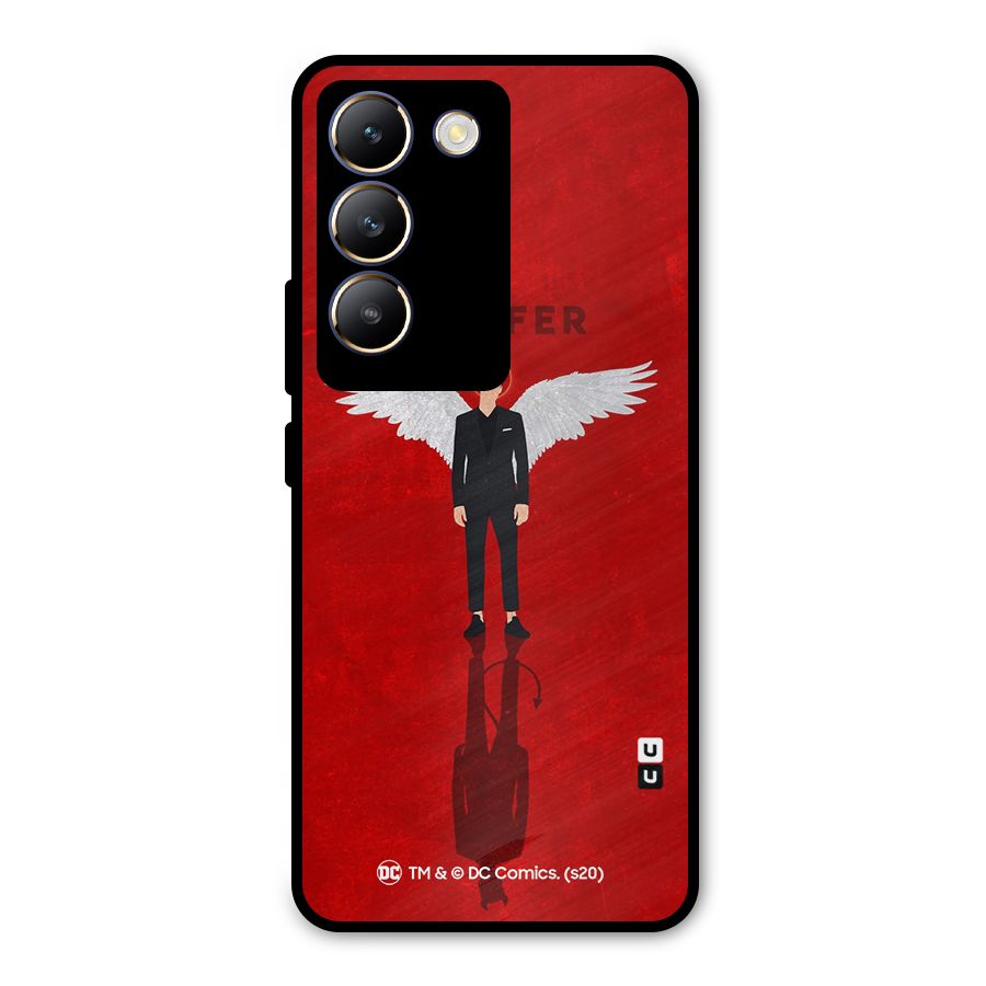 Lucifer Archangel Shadow Metal Back Case for Vivo Y200e