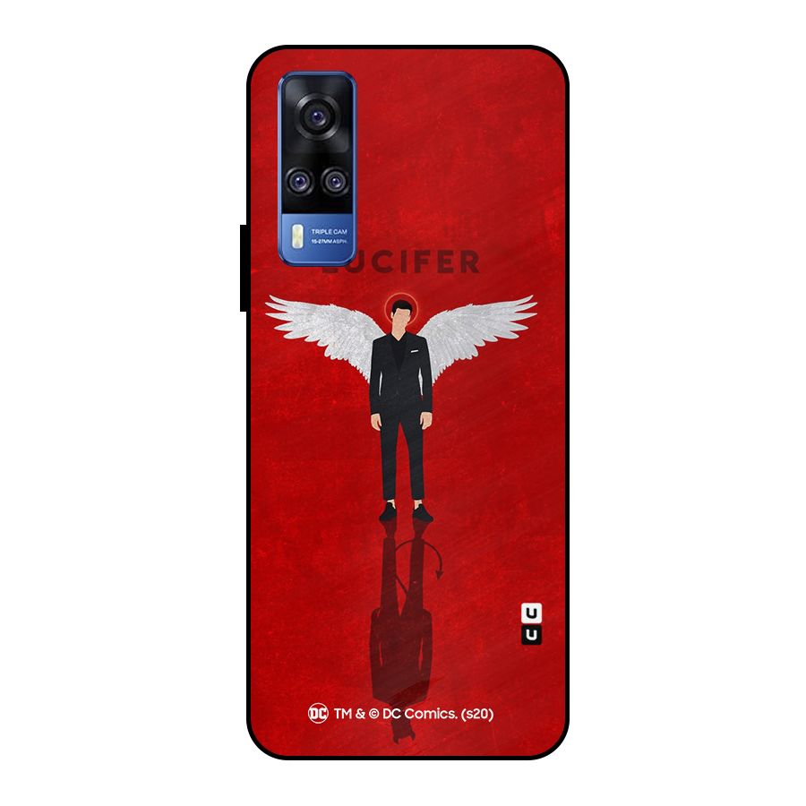 Lucifer Archangel Shadow Metal Back Case for Vivo Y51