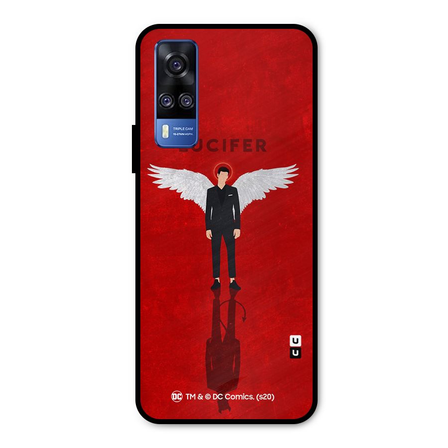 Lucifer Archangel Shadow Metal Back Case for Vivo Y51A