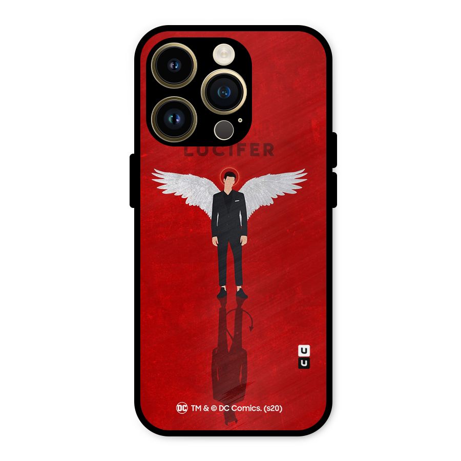Lucifer Archangel Shadow Metal Back Case for iPhone 14 Pro