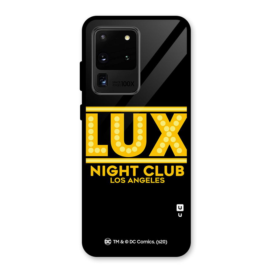 Lucifer Club Los Angeles Glass Back Case for Galaxy S20 Ultra