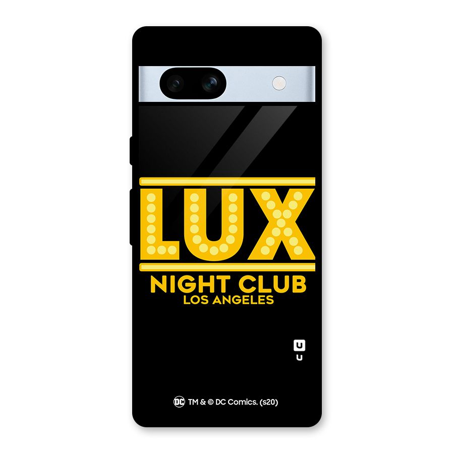 Lucifer Club Los Angeles Glass Back Case for Google Pixel 7a