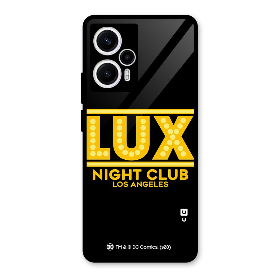 Lucifer Club Los Angeles Glass Back Case for Poco F5