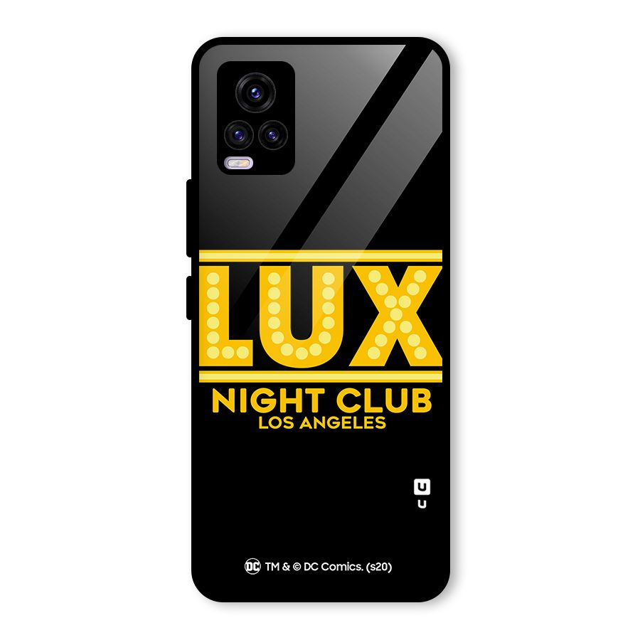 Lucifer Club Los Angeles Glass Back Case for Vivo V20 2021