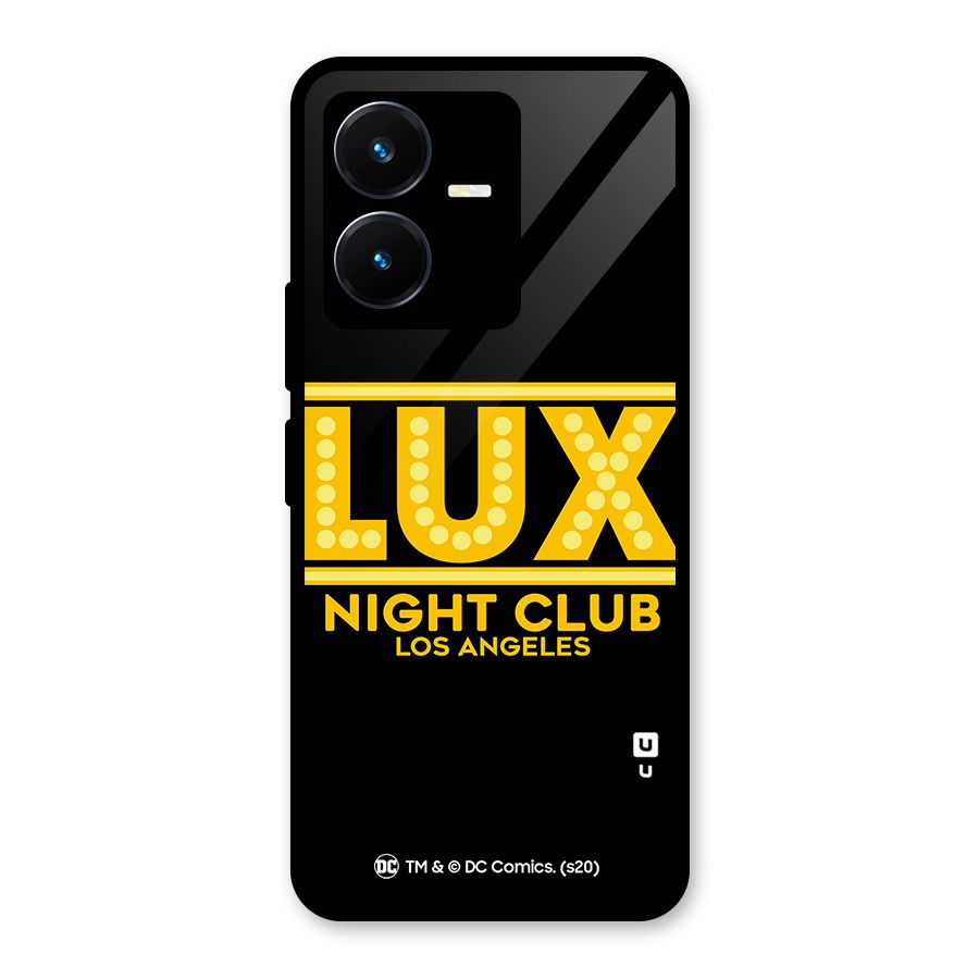 Lucifer Club Los Angeles Glass Back Case for Vivo Y22s