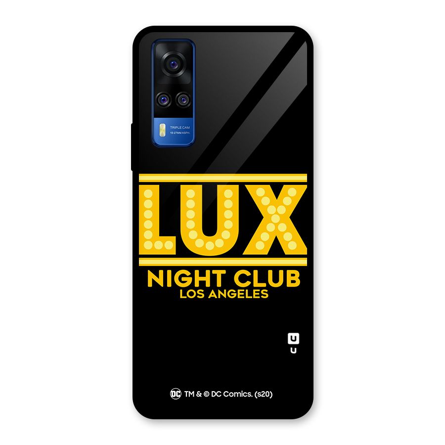 Lucifer Club Los Angeles Glass Back Case for Vivo Y31