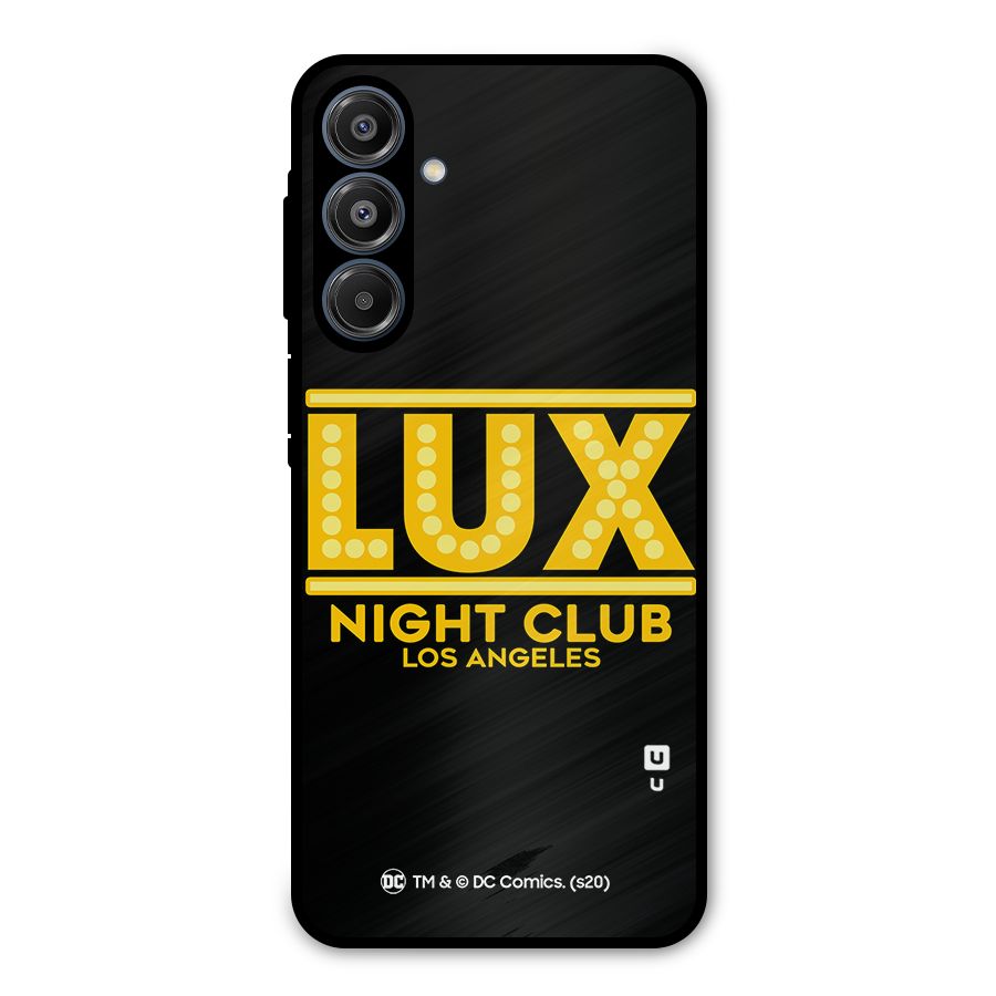 Lucifer Club Los Angeles Metal Back Case for Galaxy A16 5G