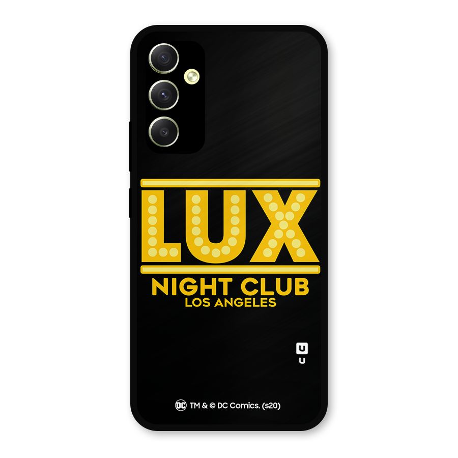Lucifer Club Los Angeles Metal Back Case for Galaxy A34