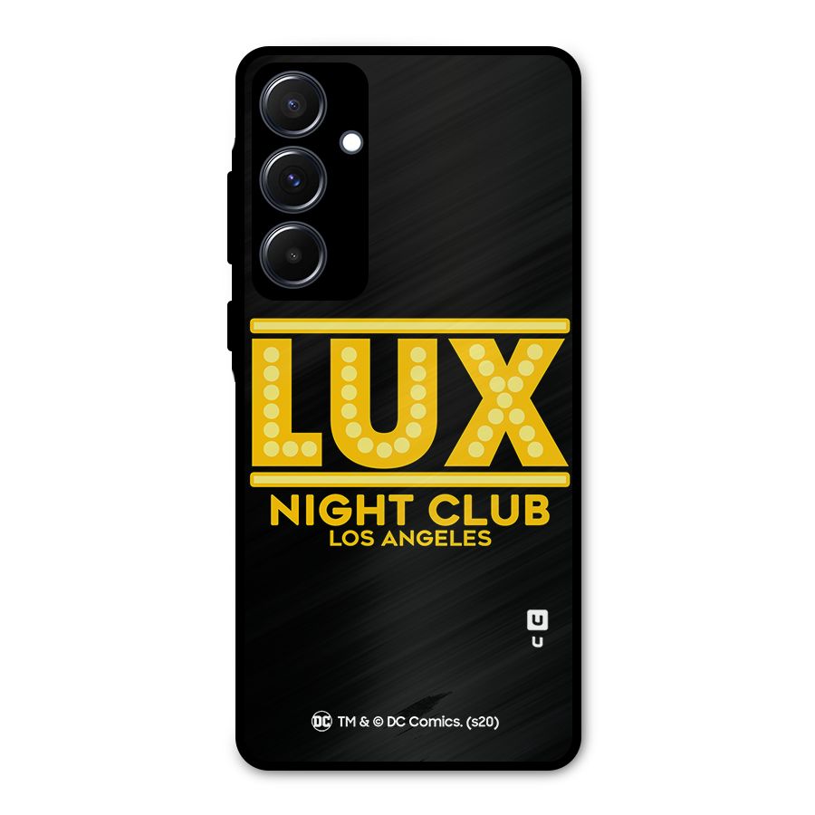 Lucifer Club Los Angeles Metal Back Case for Galaxy A55